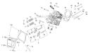 Cylinder Head Diagram and Parts List for 31AM63KE701 2011 Yard Man Snow Blower